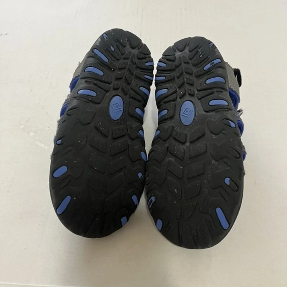 Dream Pairs Boys Sport Sandals Size 13 Blue Gray Closed Toe Hook Loop‎ Outdoor